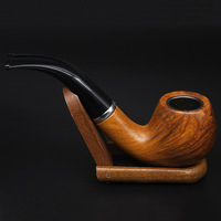 Accessoires pour fumeurs, vente directe d'usine, pipe à tabac en bois faite à la main, style ancien, durable