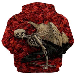 Sudaderas con Capucha y Pantalones Deportivos Extra Grandes para Hombre, Estilo Urbano Personalizado, Impresión 3D, Tendencia de Moda de Invierno con Impresión Digital - Product Image 2