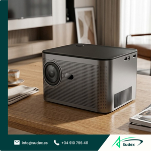 โปรเจคเตอร์ขนาดเล็ก Sudex HY350 Smart Mini Projector ความละเอียด Full HD 1080P รองรับ 4K ระบบ Android 11 โปรเจคเตอร์โฮมเธียเตอร์แบบพกพาไร้สาย - Product Image 1