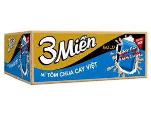 Good Price 3 Mien Gold Fried Noodles with Fried Onions and Garlic <b>Sauce</b>, 65g Supplier Instant Super Noodle From Vietnam in Bulk - Product Image 2