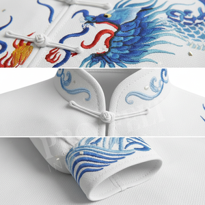 Uniforme de Tai Chi Tradicional, Suave y Cómodo, Color Personalizado, Uniforme de Artes Marciales de Kung Fu, Diseño Bordado Personalizado en Toda la Prenda - Product Image 4