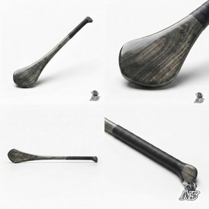 Palos de Hurling Profesionales para Entrenamiento, Equipo Deportivo de Madera Dura Premium, Duraderos, Ligeros, Construcción para Rendimiento Atlético - Product Image 6
