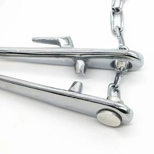 1 pièce Pince à nez de bovin en acier inoxydable avec chaîne, pour fixation et pénétration nasale, outil de perçage - Product Image 3