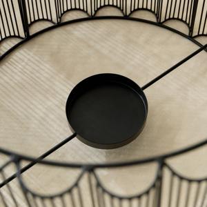 หม้ออุ่นอาหารทรงโดมแบบตั้งโต๊ะ สแตนเลสสตีลคุณภาพสูง ทนทาน ไม่ติดกระทะ พร้อมโครงลวดสีดำ ฝาปิด และที่อุ่นเทียน - Product Image 6