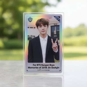Pour les fans de BTS Bangtan Boys, souvenirs de 2018, carte photo Jin Seokjin - objet de collection - Product Image 3