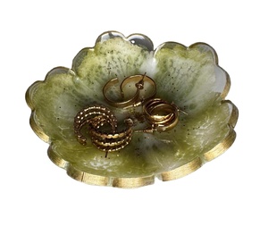Tazón de Resina Pulida Hecho a Mano, Diseño Único y Elegante para el Hogar y Fiestas, Ecológico, Apto para Alimentos, para Guardar Joyas, Artizon - Product Image 1