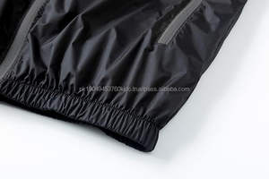 Veste coupe-vent unisexe légère, imperméable, écologique, en Oxford, à coque rigide, décontractée, zippée, à capuche, respirante, taille plus - Product Image 5