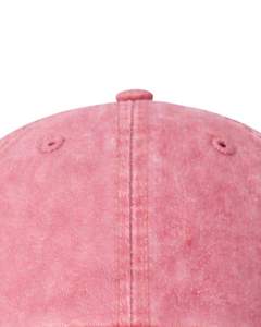 หมวกเบสบอลผ้าฝ้ายสีชมพูอ่อน แบบเรียบ ปรับขนาดได้ ใส่ได้ทั้งชายและหญิง สไตล์ลำลอง สำหรับเล่นกีฬา ระบายอากาศได้ดี สวมใส่สบาย หมวกแบบสั่งทำได้ คุณภาพพรีเมียม - Product Image 5