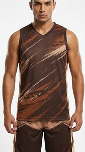 Custom Printed Basketball Training Jersey and Shorts - Product Image 6