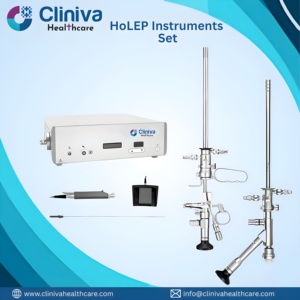 Juego de Instrumentos Cliniva HoLEP para Cirugía Urológica, Dispositivo Médico Clase II, Certificado ISO13485, Uso General en Hospitales - Product Image 1