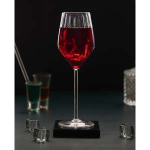Designer Borosilicate Stem <b>Wine</b> <b>Goblet</b> Crystal Clear Luxury Beverage Glass Fine Dining Collection Indian Wholesale Manufacturer - Product Image 3
