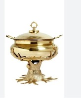 Ensemble de buffet chauffe-plats en acier inoxydable 201 de haute qualité, capacité 150L, chauffage à la vapeur, contrôle de la température pour événements de restauration