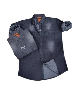 Camisa vaquera elegante camisa de manga larga de hombre de negocios para uso diario en la oficina fiestas o cualquier reunión u ocasión de la India - Product Image 1