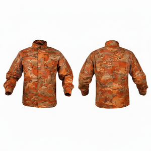 Camisas de Camuflaje Personalizadas al Por Mayor a Precio Económico, Uniformes de Manga Larga, Ropa de Trabajo Transpirable para Invierno, Chaquetas con Logotipo Personalizado OEM - Product Image 5