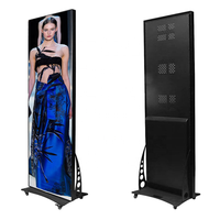Harga pabrik P2.5 layar Display LED Mini dalam ruangan papan reklame Digital HD portabel untuk belanja di Mall penggunaan Media Video
