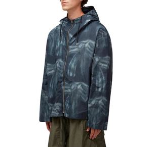 Imprimé coupe-vent Nylon veste de course pour hommes personnalisé fleur impression respirant Street Wear coupe-vent Sublimation grande taille - Product Image 4