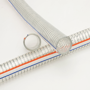 Manguera de Succión Reforzada con Alambre de Acero Indoflex PVC, 37.5mm DI x 45.5mm DE, Manguera Thunder de Grado Alimenticio, Flexible, de PVC - Product Image 3