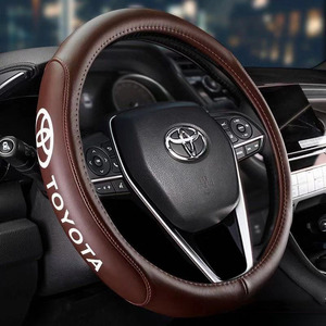 Fundas para Volante Aptas para <span class=keywords><strong>Toyota</strong></span>, Camry, Avalon, Levin, <span class=keywords><strong>Corolla</strong></span>, RAV4, Accesorios para Automóviles Hechos en China - Product Image 3