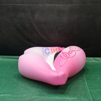 Ballon gonflable commercial en forme de lèvres, décoration personnalisée avec logo, publicité gonflable pour la promotion