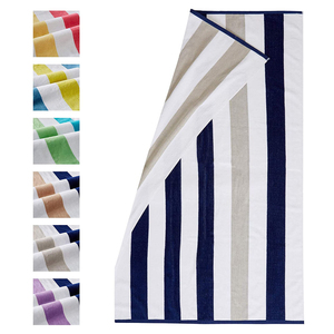 Serviettes de plage personnalisées ultra douces et luxueuses, très absorbantes, séchage rapide, durables, imprimées avec des motifs animaliers, en coton, logo personnalisé - Product Image 2