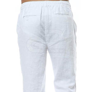 Pantalones de Lino para Hombre, Transpirables, Cómodos, Ideales para Viajes, Gimnasio, Entrenamientos y Uso Diario - Product Image 6