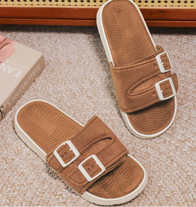Women Massage Bubble Slides Soft Raised Sole <b>Cushioned</b> Summer <b>Slippers</b> Lightweight Comfortable Beach Slides Wholesale Factory - Product Image 6