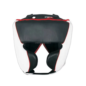 2024 Professional High Quality Leather <b>Head</b> Guard Sport <b>Style</b> Helmet for Boxing MMA Kickboxing Training Protective Gear - Product Image 1
