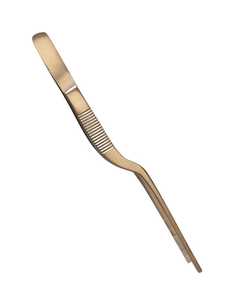 Pinzas Culinarias Dentadas de Acero Inoxidable con Recubrimiento Offset Profesional de Altomme Instruments para Colocación de Alimentos y Hierbas - Product Image 2