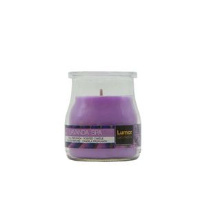 Candela profumata da spa 100g in barattolo di vetro, fragranza per yoga e meditazione - Product Image 1