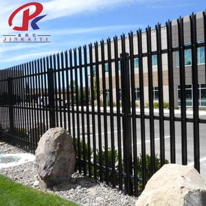 Clôture de <span class=keywords><strong>jardin</strong></span> <span class=keywords><strong>en</strong></span> acier moderne à haute sécurité, galvanisée à chaud, anti-rouille, revêtue de poudre, facile à assembler, très vendue - Product Image 3