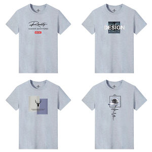 Camisetas grises de algodón para hombre, nuevas camisetas cortas ajustadas con cuello redondo, ropa masculina informal para viajes, 31 estilos, tallas grandes M-6XL - Product Image 3