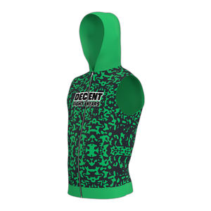 Sweat-shirt à capuche sans manches pour la boxe, idéal pour l'entraînement en salle et l'échauffement, vêtements de sport confortables pour les combattants - Product Image 2