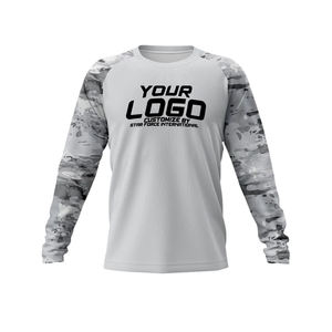 Fabricant OEM de t-shirts de pêche, fournisseur en gros de marques privées, production en vrac, vêtements en tissu anti-UV à séchage rapide - Product Image 6