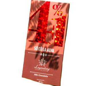 Chocolate con leche High Diet, barra de chocolate 41% sin azúcar, ALVA Legendary Maltitol, hecho en Vietnam para exportación - Product Image 1