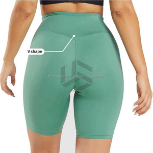 Sublimation <b>Seamless</b> High Waist Yoga <b>Shorts</b> Women Scrunch Butt Lift Fitness Workout Gym Premium women's <b>shorts</b> - Product Image 5