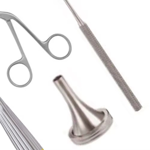 ชุดเครื่องมือผ่าตัดหู คอ จมูก คุณภาพสูง 5 ชิ้น ทำจากสแตนเลส สำหรับการผ่าตัดต่อมทอนซิลและต่อมอะดีนอยด์ รวมถึงเครื่องมือผ่าตัดกระดูกบริดจ์ - Product Image 6