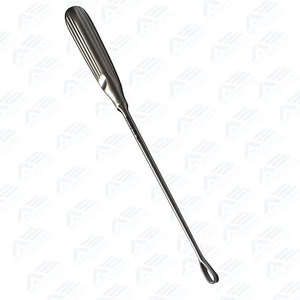 Curette utérine Sims Recamier, longueur 26 cm, instrument médical, instruments d'obstétrique, quantité en gros, curette utérine Sims - Product Image 3