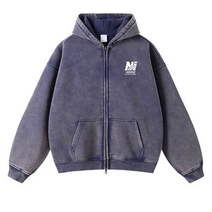 Refined Men Acid Wash Hoodies With Premium Cotton Blended Material Offering Relaxed Everyday Comfort Outdoor And Street Fashion - Product Image 1