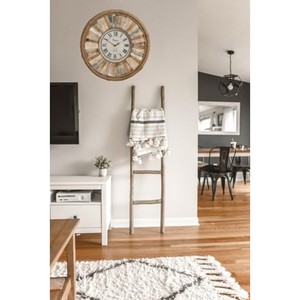 Reclaimed Wood wooden <b>wall</b> clocks and <b>desk</b> clocks OEM Custom Wholesale | Aqdus Saleem India - Product Image 3