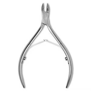Coupe-ongles professionnel Morje en acier inoxydable, à mâchoires larges de 10 mm, lame courbée/plate, pointe affûtée pour ongles épais des doigts et des orteils - Product Image 3
