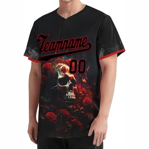 <b>Athletic</b> Sublimated Baseball Shirts with Vibrant Dye Sublimation Printing for Long Lasting Wear - Product Image 3