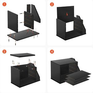 Organizador de Escritorio para Hogar y Oficina con Bandejas para Archivos, para Almacenamiento de Documentos y Papel - Product Image 5