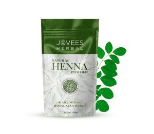 Polvo de henna/mehandi herbal Ovees con polvo de amla, shikakai y brahmi para un acondicionamiento extra y control de la caída del cabello. - Product Image 1