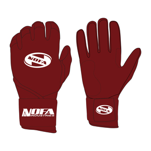 Guantes de Bateo de Béisbol Profesionales Antideslizantes de Alta Calidad, Talla XL, Personalizados, Transpirables, de Cuero, Acolchados, Ambidiestros - Product Image 5