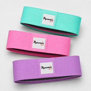 DYNAMIC GEAR DG-HC-001 Medium Resistance Latex Hip <b>Band</b> Yoga & Fitness Training Comfortable <b>Exercise</b> Loop for Adults - Product Image 5