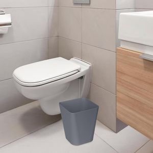 ถังขยะสีเทาขนาดเล็ก 1.8 แกลลอน สำหรับห้องน้ำ ห้องซักรีด ห้องครัว สำนักงาน - Product Image 3