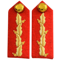 Collier Gorget de style classique brodé en dentelle des Émirats arabes unis, personnalisé, avec détails de feuilles argentées, boutons et fermoir papillon