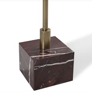 <b>Round</b> Metal Top Drink <b>Table</b> With Resin Base Modern Tall Drink <b>Table</b> - Product Image 3