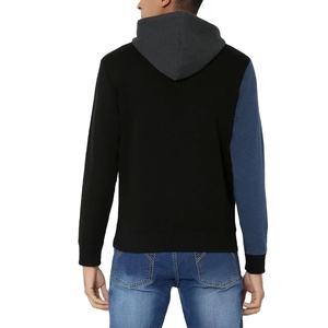 OEM Custom Sized Men's Pullover Hoodie with Breathable Long Sleeves Plain Dyed Solid Pattern For Winter Wear Private Label - Product Image 2