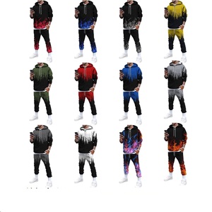 Conjunto Deportivo Personalizado de Alta Calidad para Hombre, OEM, Transpirable, con Capucha, de Poliéster y Algodón, para Invierno, Informal - Product Image 6